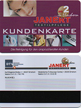 Janert Textilpflege Taner Karahan e.K. - Kundenkarte