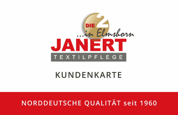 Janert Textilpflege Taner Karahan e.K. - Kundenkarte